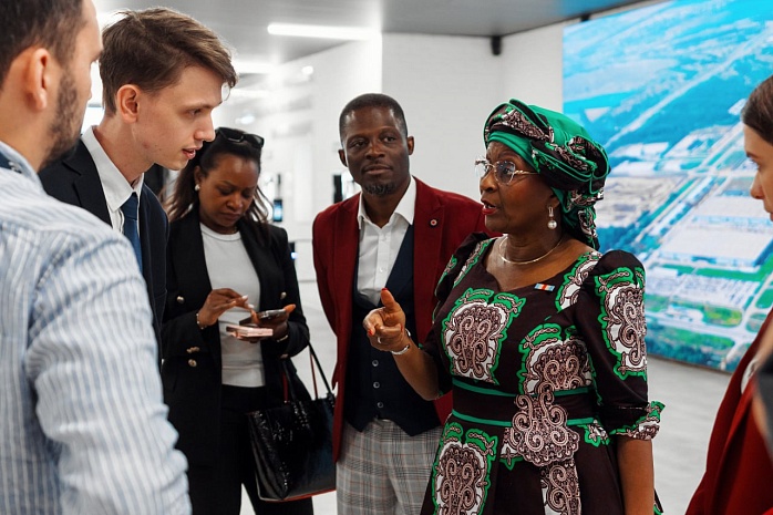 "I see the Africa of tomorrow in these young people": Minister of Social Affairs and Solidarity of the Democratic Republic of Congo described the participants of Alabuga Start