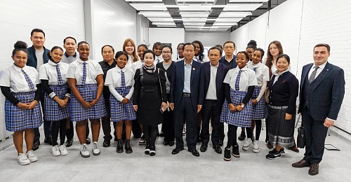 The Ambassador of the Lao People's Democratic Republic, joined by representatives of Association for Russian-Lao Socio-Economic Development, visited the Alabuga special economic zone in the Russian Federation.