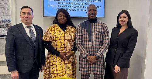 The Ghana-Russia Centre for Commerce and Relations and the Chamber of Commerce and Industry of Tatarstan are establishing new cooperation.