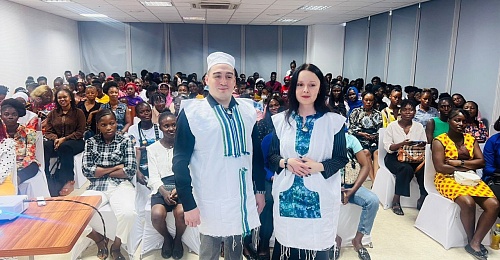 The meeting with future participants of Alabuga Start took place in Sierra Leone